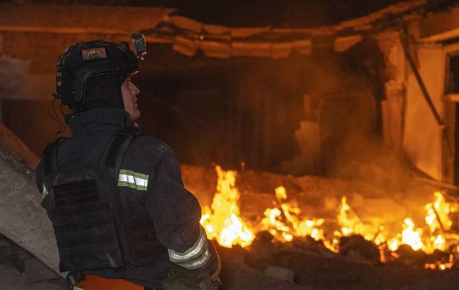Russian drone attack on Sumy partially destroys school building -  VIDEO 