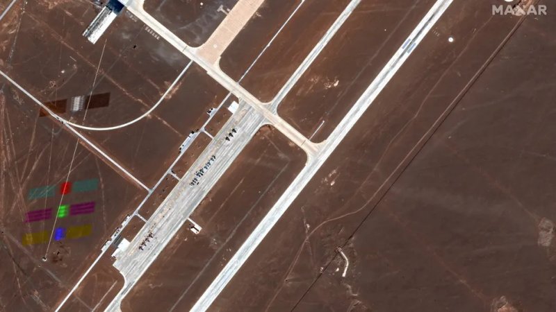 SpaceX Starlink satellite spotted over China's secret airbase