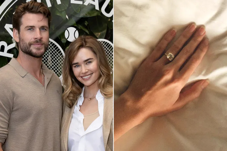 Liam Hemsworth and Gabriella Brooks announce engagement