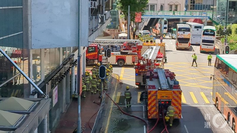 Causeway Bay lighting shop fire sparks major rescue, two hospitalized