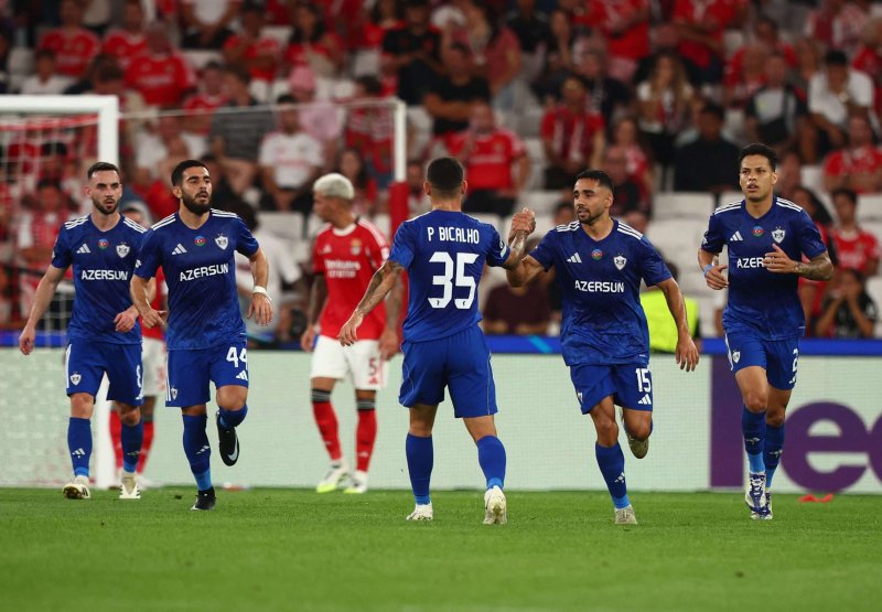 Qarabag stun Benfica with thrilling 3-2 comeback victory in Champions League opener