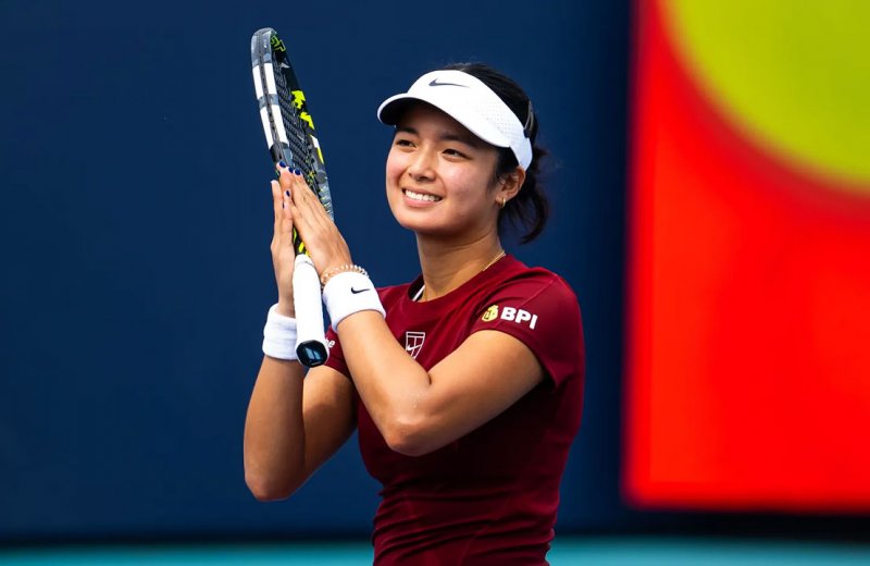 Alex Eala shines in Jingshan Open debut