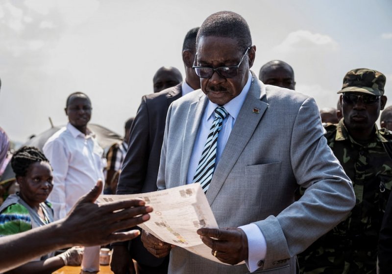 Malawi broadcaster projects ex-President Mutharika as election winner