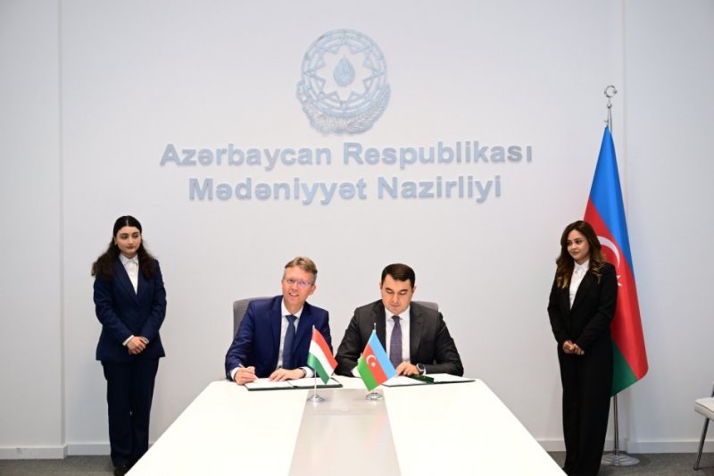 Azerbaijan and Hungary sign cultural cooperation agreement