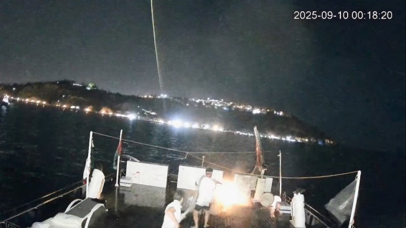 Italy sends navy ship to aid Gaza Flotilla after drone attack