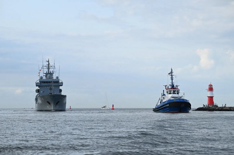 NATO shows military strength in the North Sea