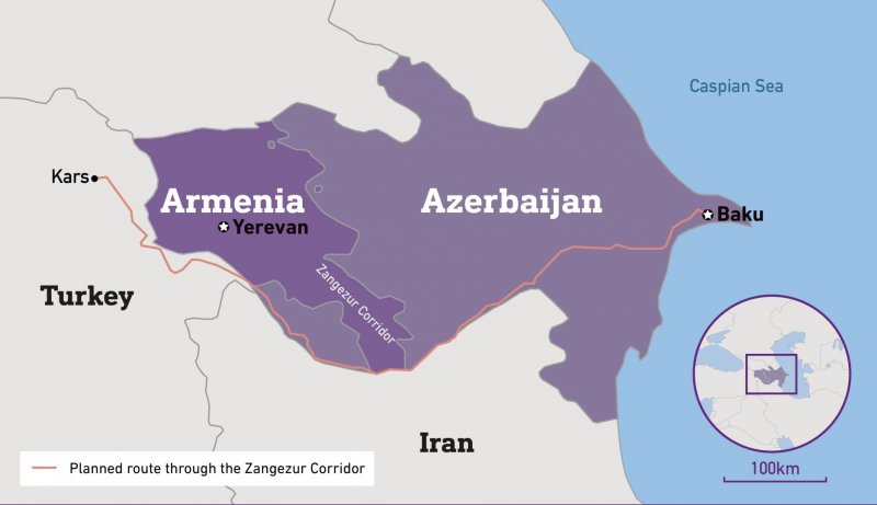 Opening of the Zangazur corridor to increase transit volumes 