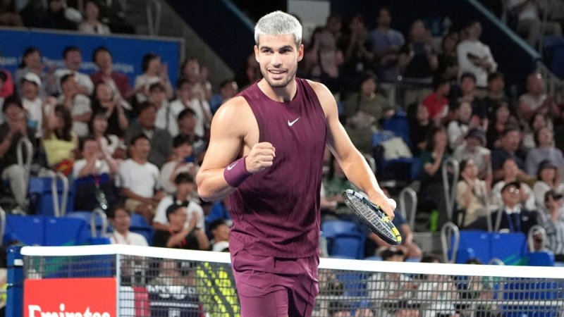 World No 1 Carlos Alcaraz reach Japan Open final