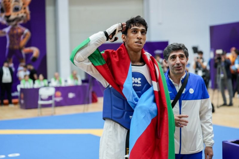 Azerbaijan’s taekwondo team finishes 3rd CIS Games with 22 medals