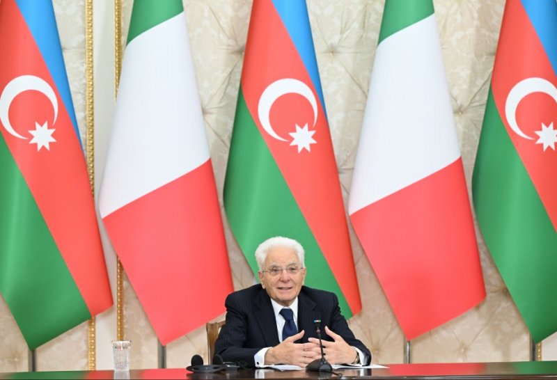President Mattarella affirms Italy's strong ties with Azerbaijan
