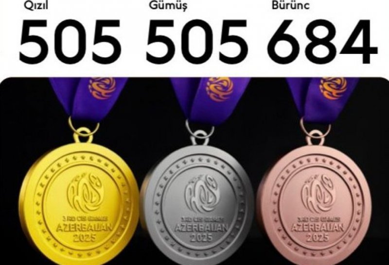 3rd CIS Games in Azerbaijan unveil medals