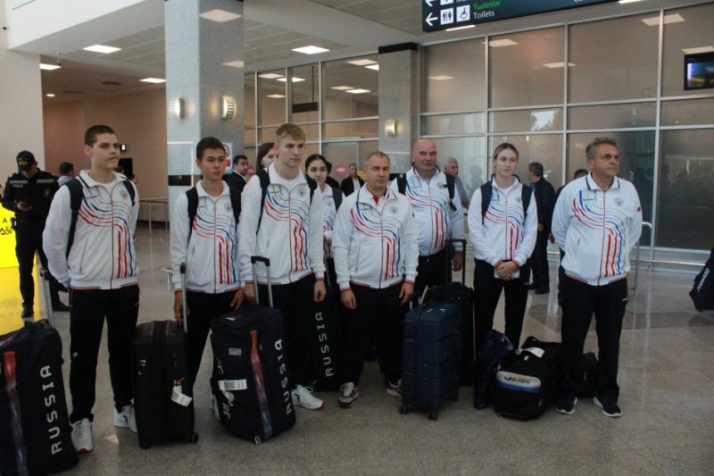 Russian athletes arrive in Azerbaijan for 3rd CIS Games