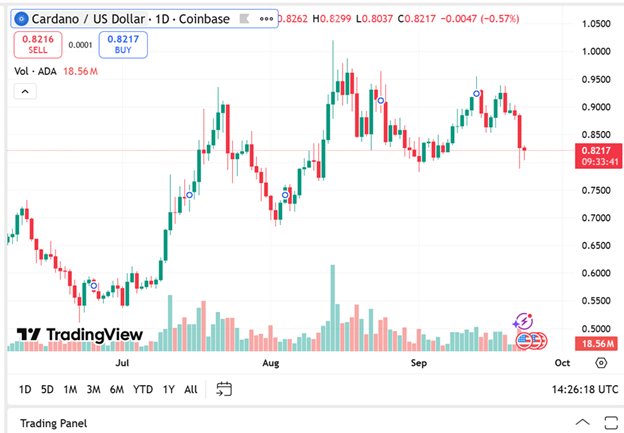 News about -  Cardano price prediction: ADA holders set for bleak times ahead as prices expected to drop below $0.50 this year