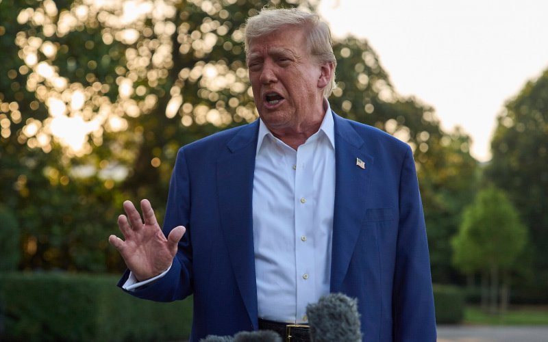 Trump described the situation in the Gaza Strip as a disaster 