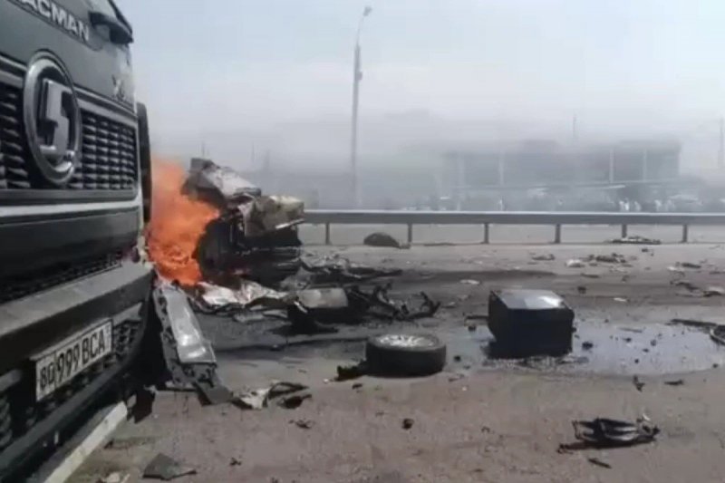 7 people died road accident in Angren, Uzbekistan 