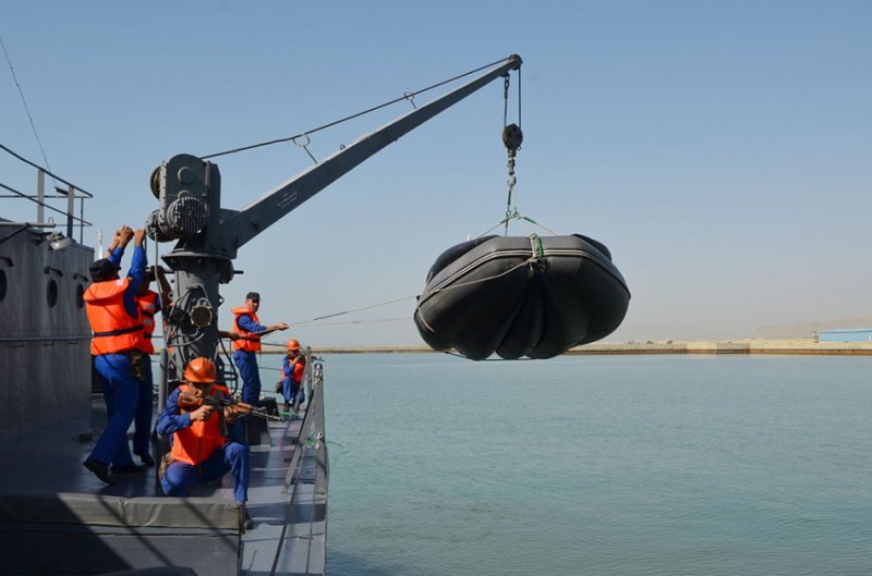 Azerbaijani Navy holds exemplary ship combat exercise