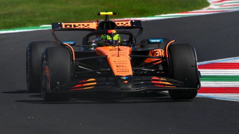 Lando Norris tops final practice at Italian Grand Prix
