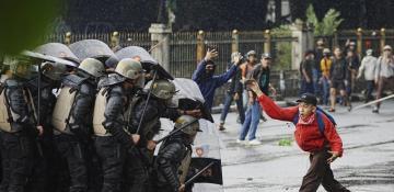 20 missing following deadly protests in Indonesia