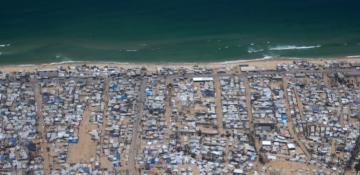 Five children killed in Israeli drone strike on Gaza ‘safe zone’ Mawasi