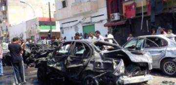 Car bomb attack hits military headquarters in Libya