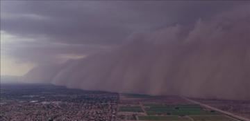 Dust storm sweeps Phoenix as flash flooding hits parts of Tempe -  VIDEO 