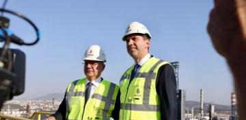 Azerbaijan and Türkiye’s energy ministers tour SOCAR Türkiye’s production facilities in Aliağa