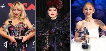 2025 MTV VMAs full winners list: Lady Gaga, Ariana Grande take top prizes