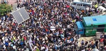 Protests reported from Nepal-India border