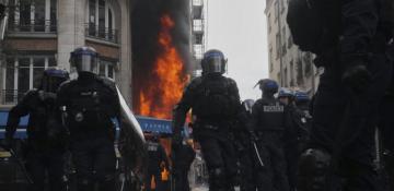 Over 300 people detained during unrest in France 