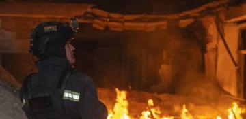 Russian drone attack on Sumy partially destroys school building -  VIDEO 