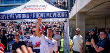  Photos:  Before and after Charlie Kirk was shot at Utah Valley University 