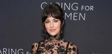 Dakota Johnson dazzles in sheer lace gown at Kering Foundation Gala