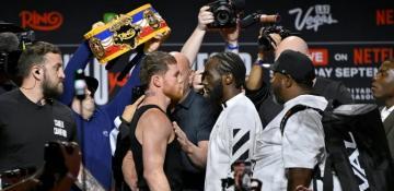 Canelo Alvarez faces Terence Crawford in historic undisputed title showdown