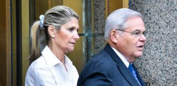 Ex-US senator Menendez’s wife sentenced to 4.5 years in prison for bribery