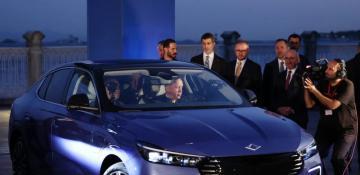 President Erdogan receives Togg’s new electric fastback model T10F -  VIDEO 