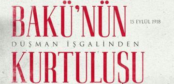 President Erdoğan congratulates Azerbaijan on Baku's liberation anniversary