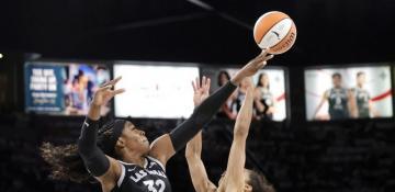Las Vegas Aces dominate Seattle Storm in WNBA playoff opener
