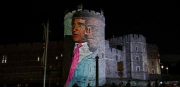 Four arrested after Trump-Epstein images projected onto Windsor Castle