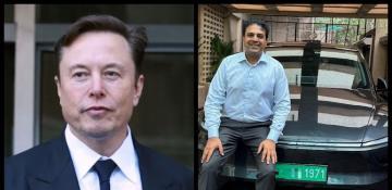 Elon Musk congratulates Indian businessman on receiving ‘India Inc’s first Tesla’