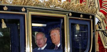 Trump meets King Charles III amid protests during UK state visit