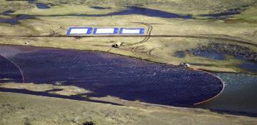 Major oil spill detected in waters in southern Russia