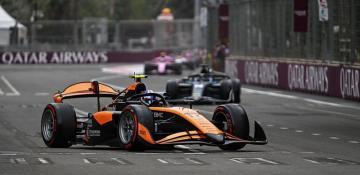 Alexander Dunne tops Formula 2 Free Practice in Baku