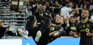 Bouanga’s hat trick lifts LAFC over Real Salt Lake, ties Messi in scoring race