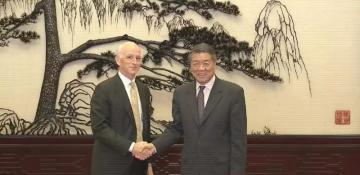 Chinese vice premier calls for stable, sound, sustainable China-U.S. trade ties 