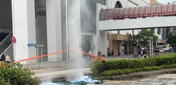 Super Typhoon Ragasa: Heng Fa Chuen hit by flooding as seawater surges inland 
