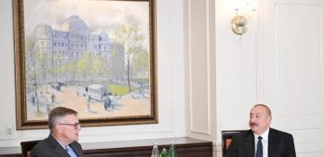 President Ilham Aliyev meets with Neuberger Berman CEO in New York