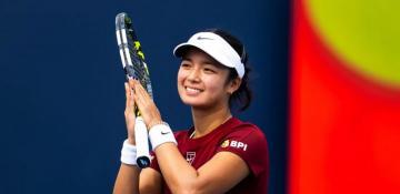 Alex Eala shines in Jingshan Open debut