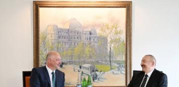 President Aliyev meets Bulgaria's Prime Minister in New York