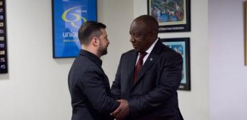South Africa proposes hosting talks between Zelensky and Putin