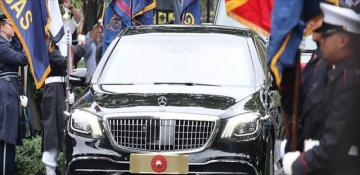 Turkish President Erdogan departs from White House after talks with Trump 